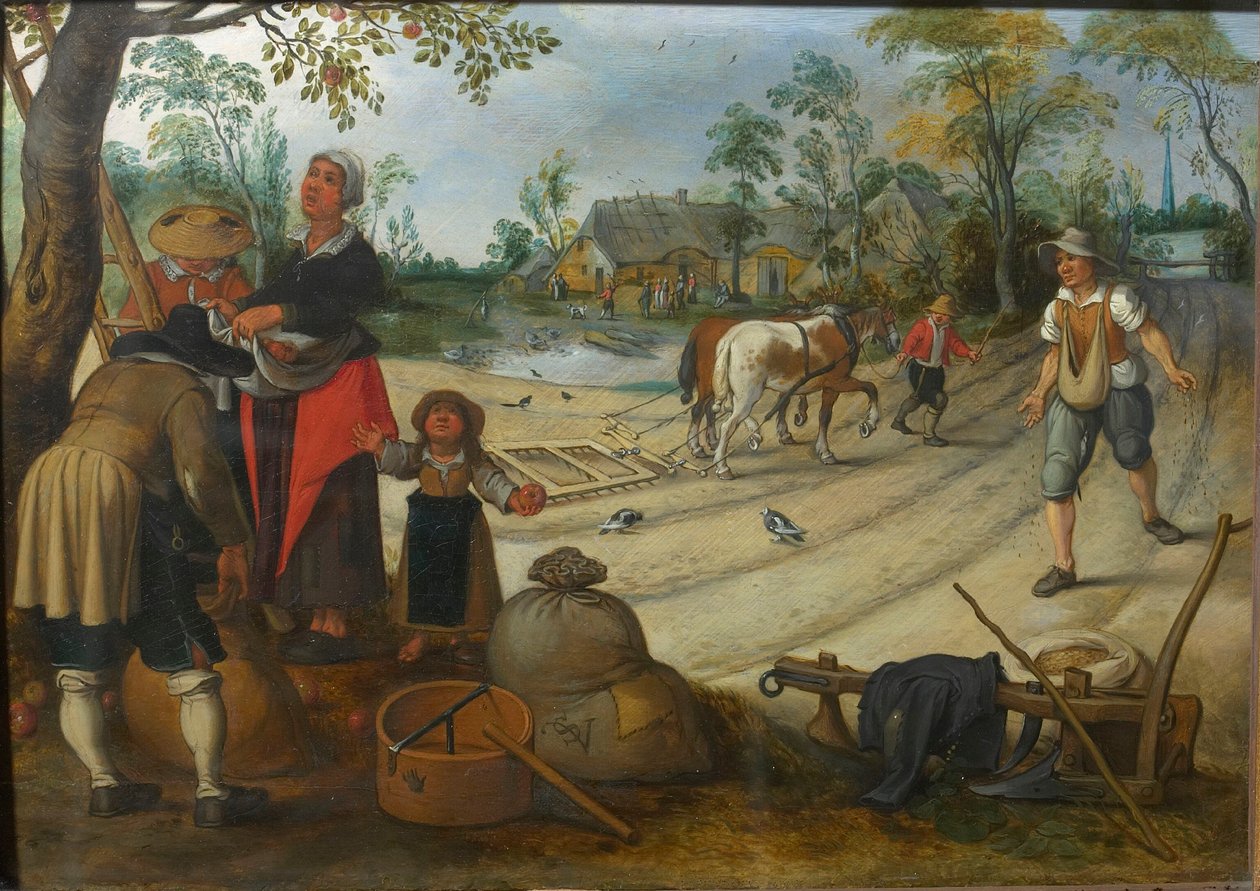 Le mois de septembre, vers 1618 - Sebastiaen Vrancx