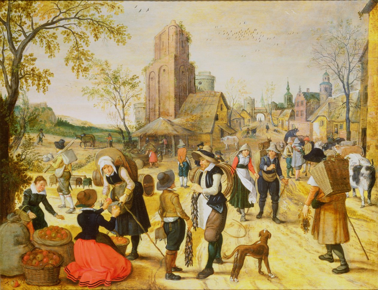 Une kermesse de village - Sebastian Vrancx