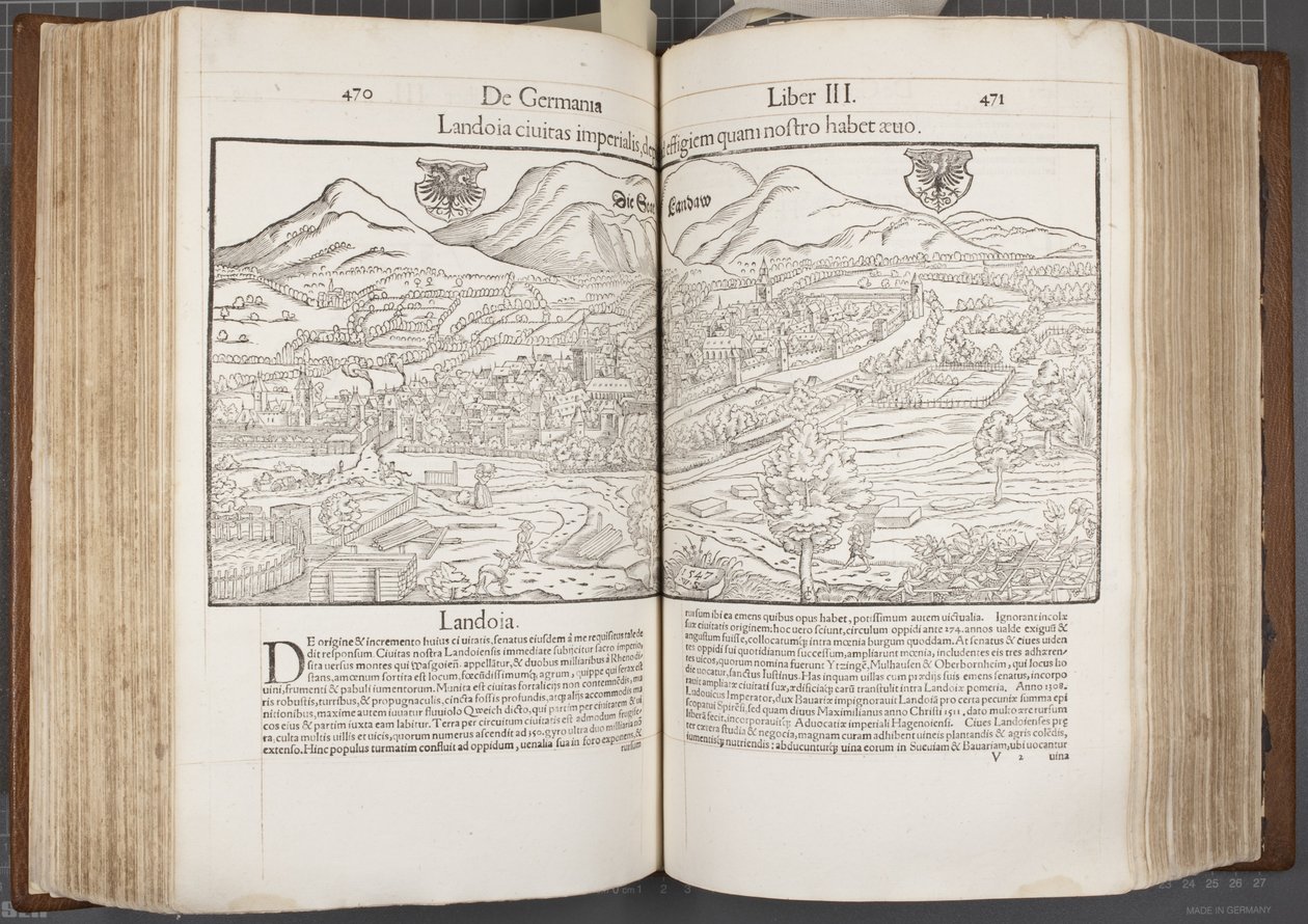 Cosmographia, Fol 470-471, 1544 - Sebastian Munster