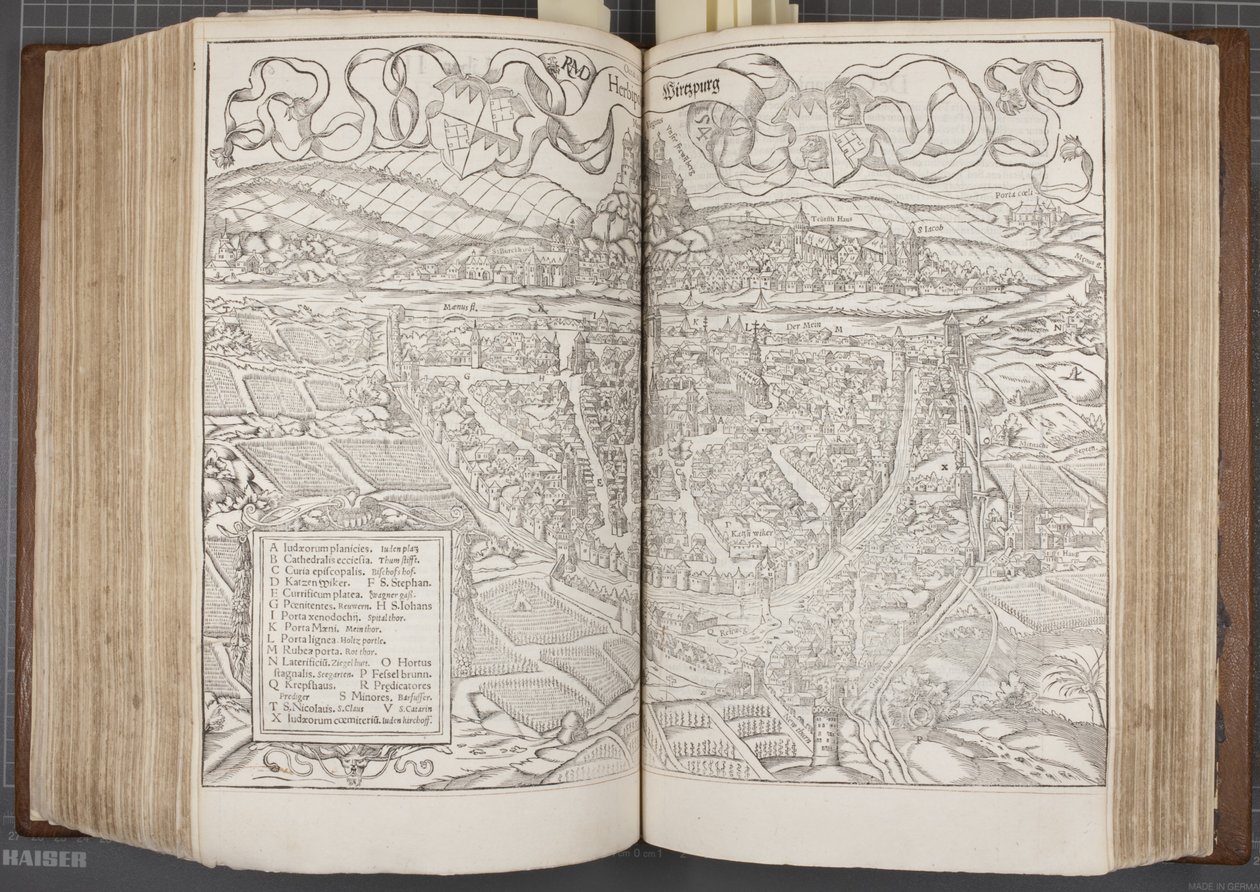 Cosmographia, Fol 662-663, 1544 - Sebastian Munster