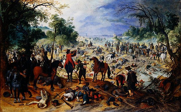 Soldats tendant une embuscade à un convoi - Sebastian Vrancx