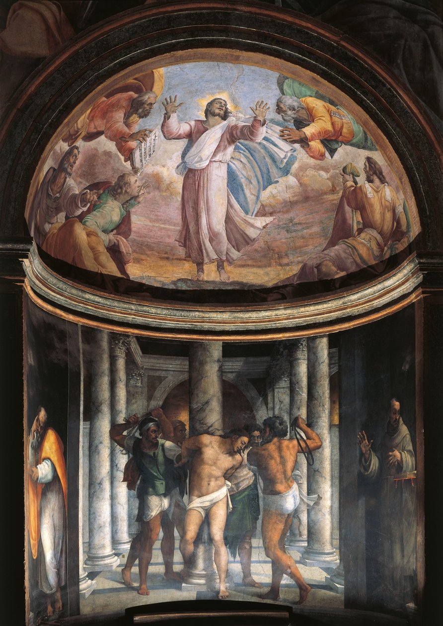 La Flagellation du Christ - Sebastiano del (c.1485 1547) Piombo