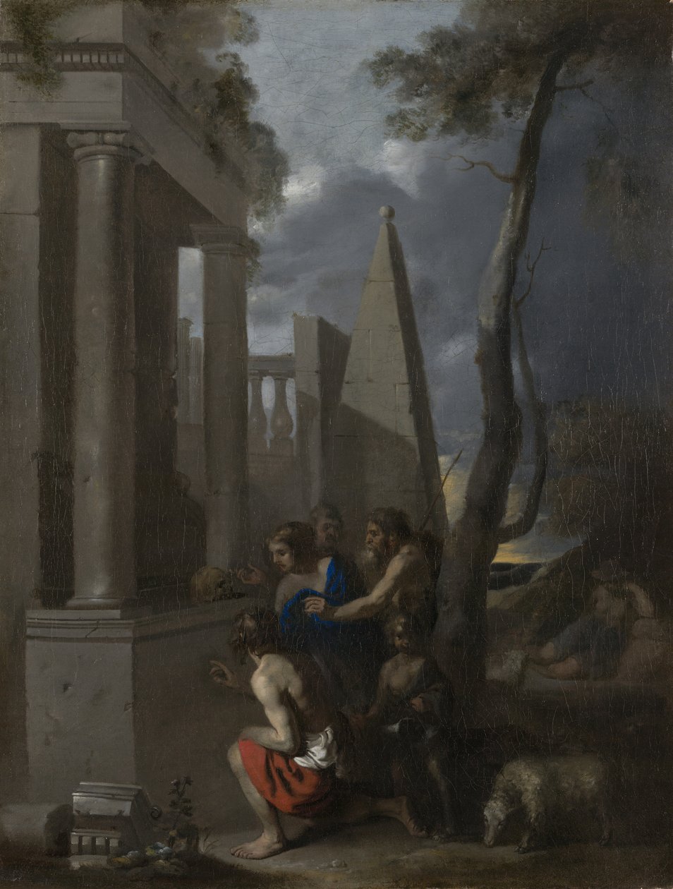 Et in Arcadia Ego, vers 1637-1638 - Sébastien Bourdon