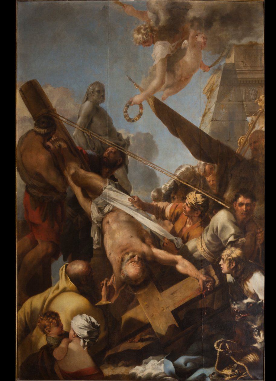 La Crucifixion de Saint Pierre - Sébastien Bourdon