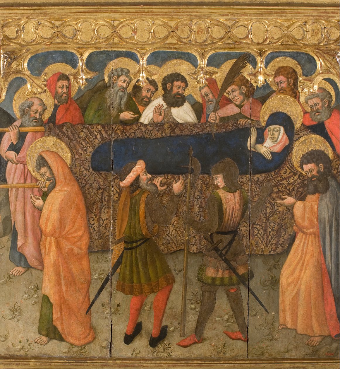 La Vierge portée à l