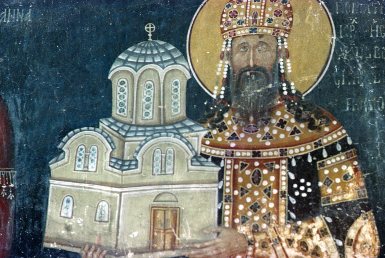 Roi Stephen Uros II Milutin (r.1282-1321) - Serbian School