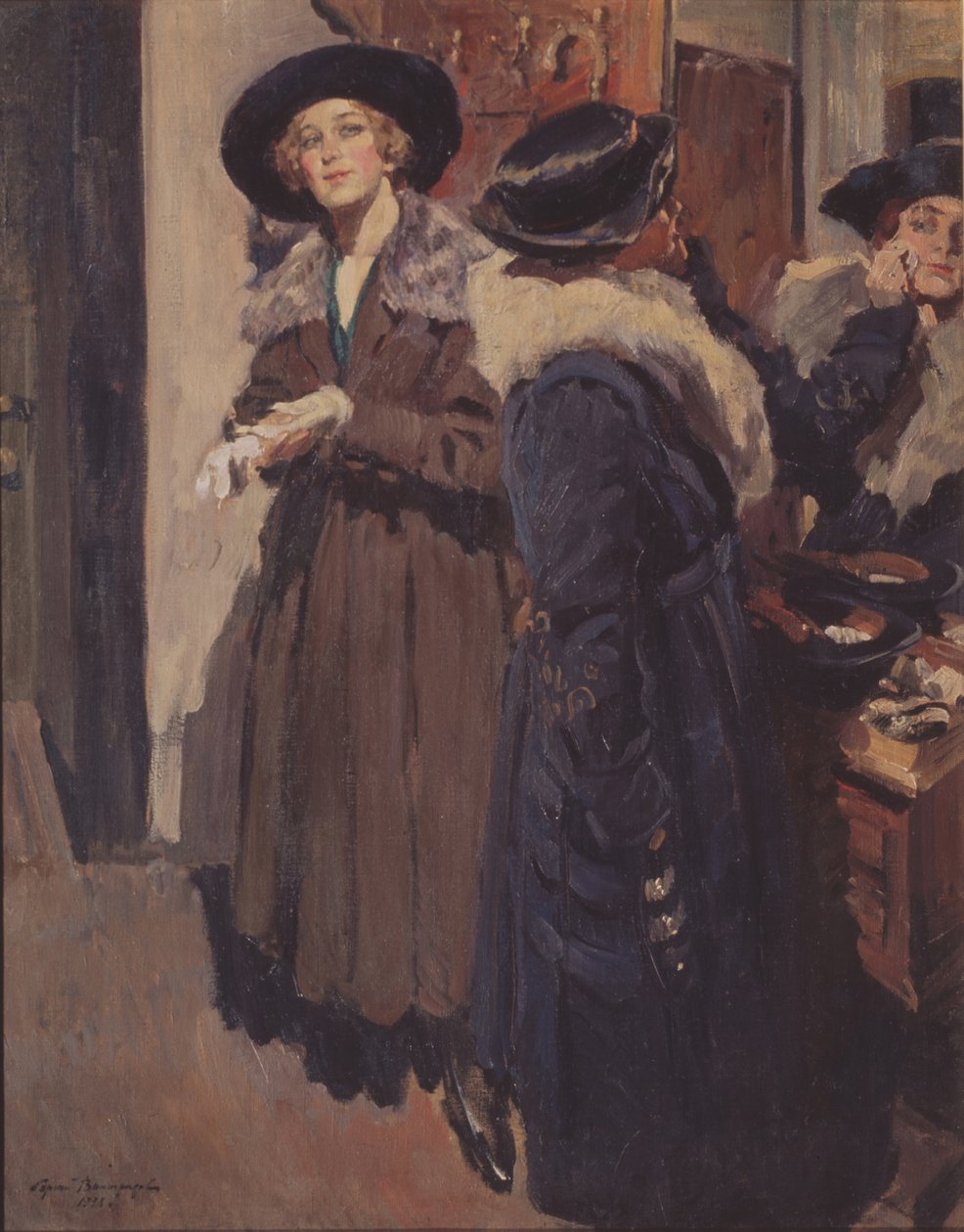Dans une antichambre - Sergei Arsenevich Vinogradov