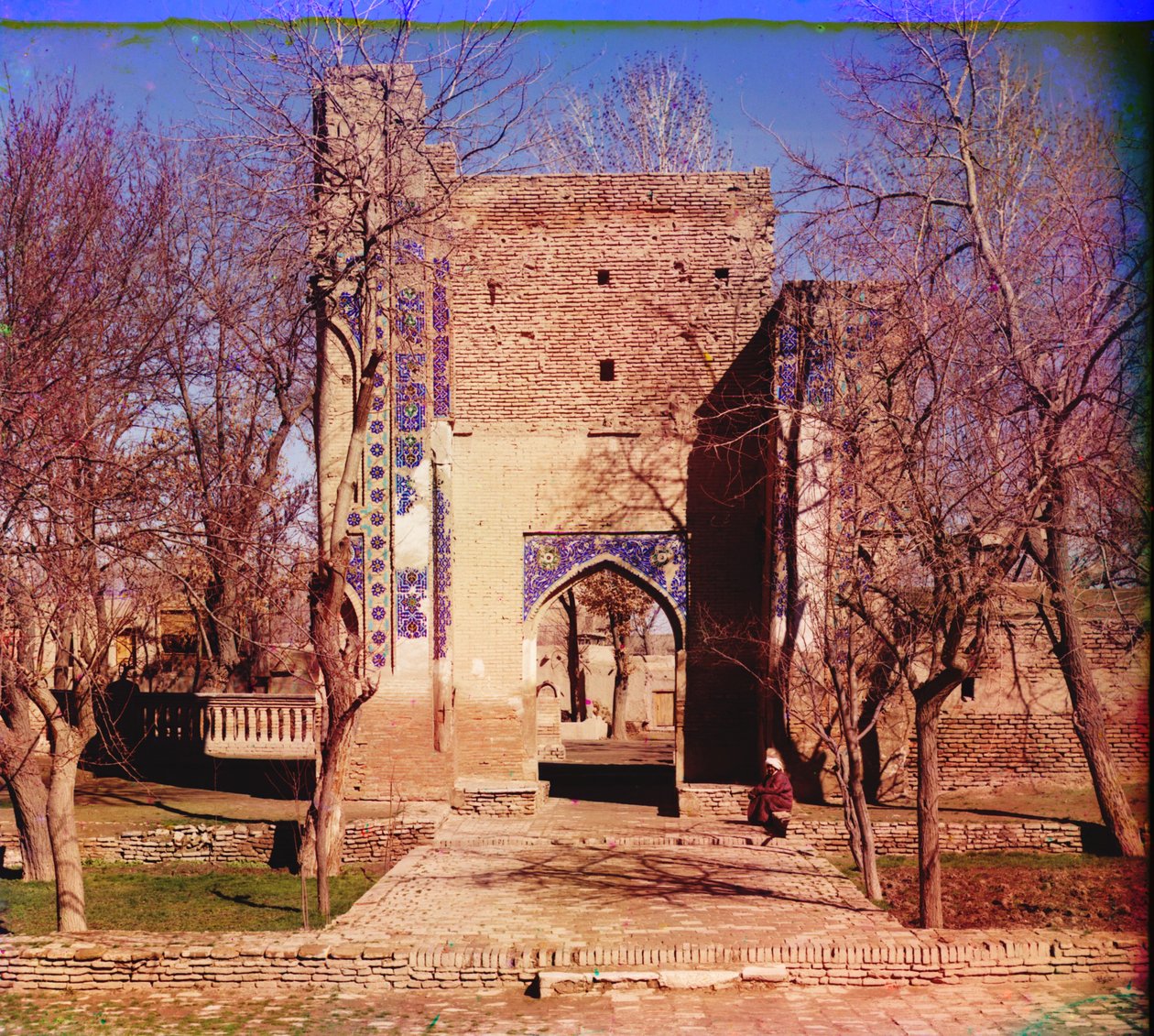 Entrée de Gur-Emir (tombe du roi) Samarkand - Sergey Prokudin Gorsky