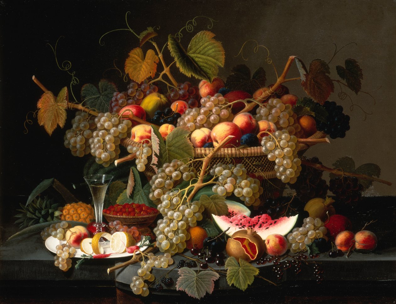 Nature morte avec fruits - Severin Roesen