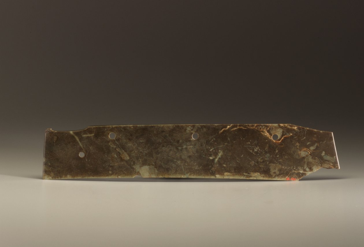 Instrument cérémoniel (jade) - Shang Dynasty Chinese School
