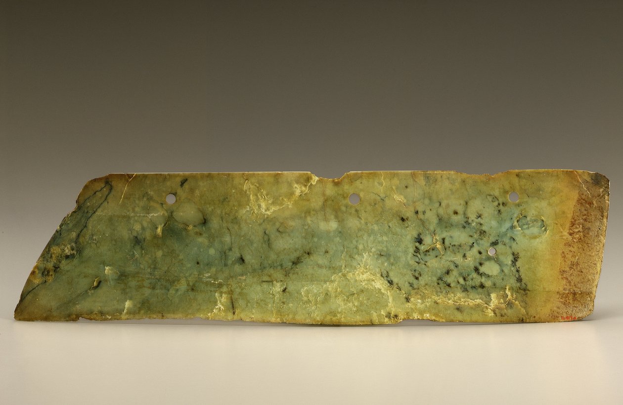 Instrument cérémoniel (jade) - Shang Dynasty Chinese School