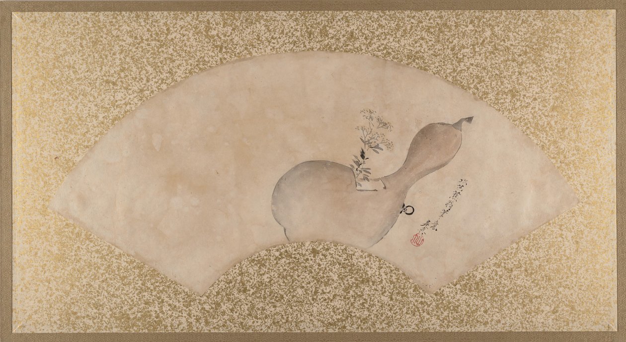 Fleurs dans une gourde, fin du 19e siècle - Shibata Zeshin
