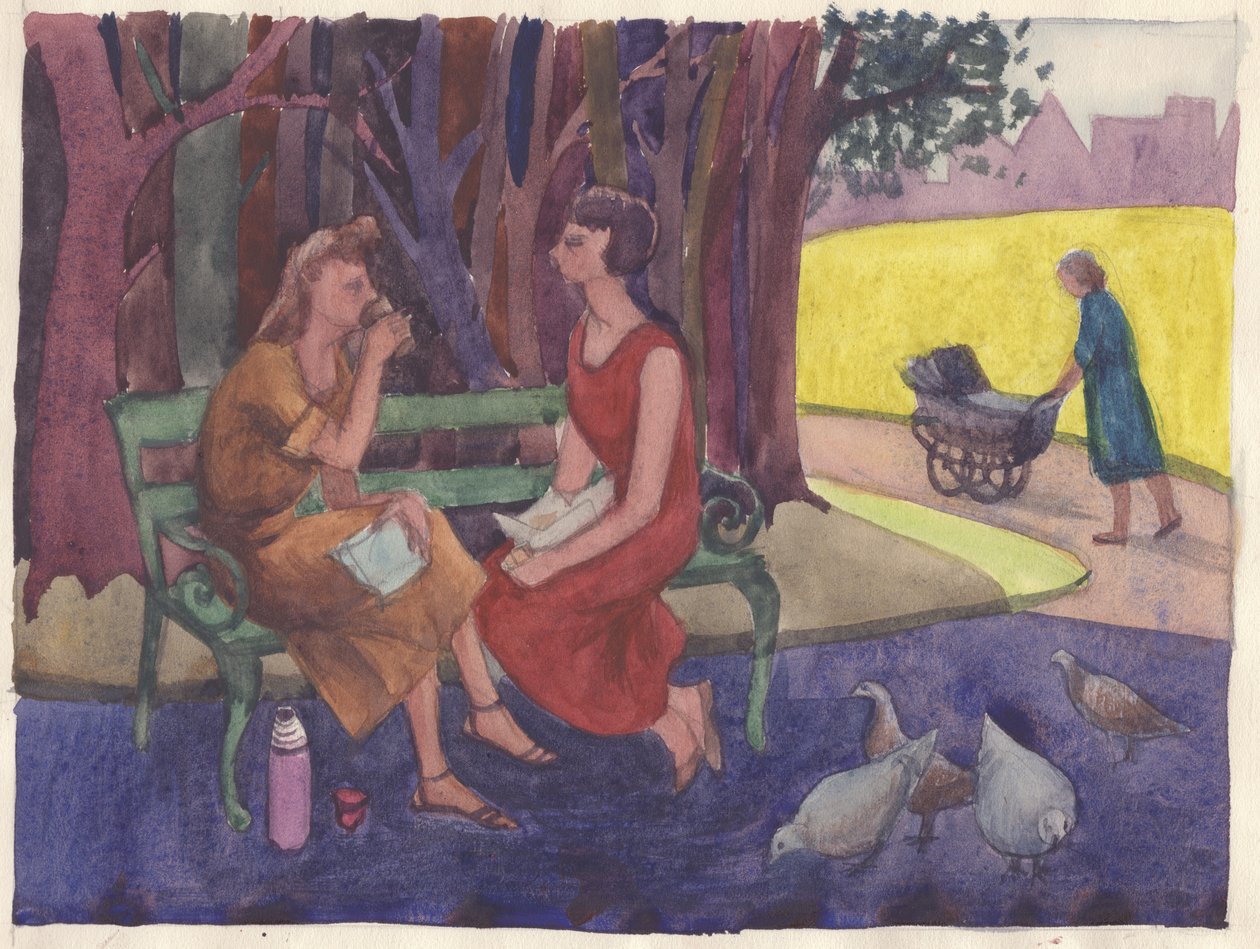 Un incident dans le parc, 1952 - Shirley Markham