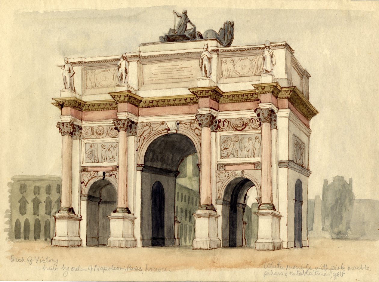 Arc de la Victoire, vers 1950 - Shirley Markham