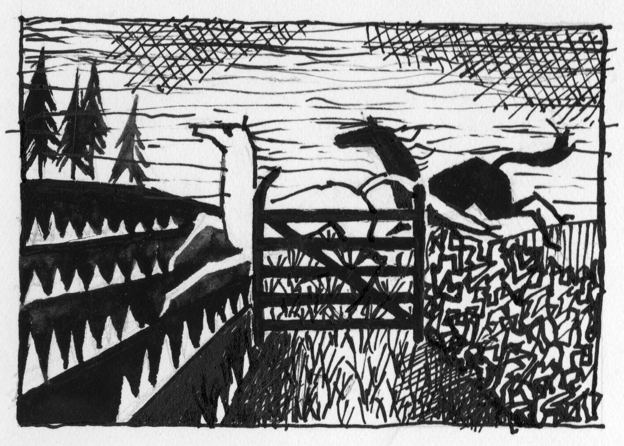 Chevaux, 1951 - Shirley Markham