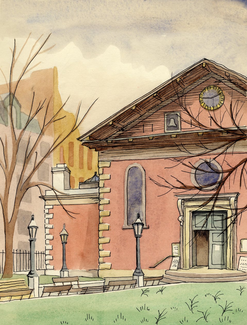 Église Saint-Paul, Covent Garden, vers 1951 - Shirley Markham