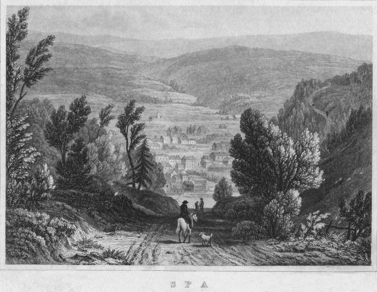 Spa, 1850 - Shury and Son
