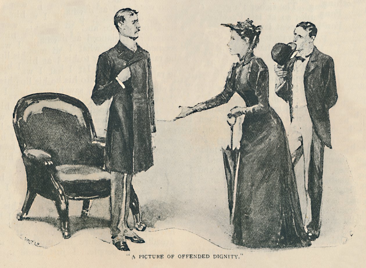 Un tableau de dignité offensée - Sidney Paget
