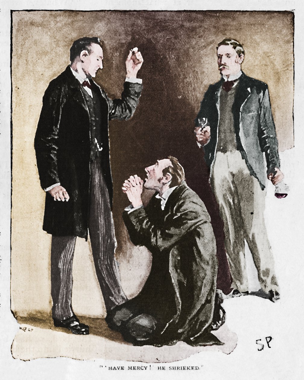 Ayez pitié ! Il cria, 1892 - Sidney Paget