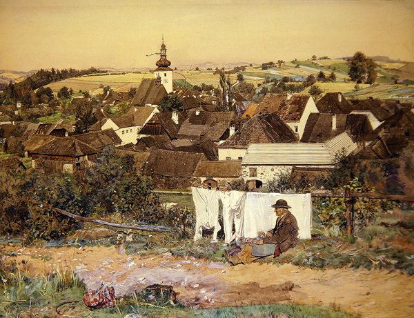 Village de Haute-Autriche - Sidonie Springer