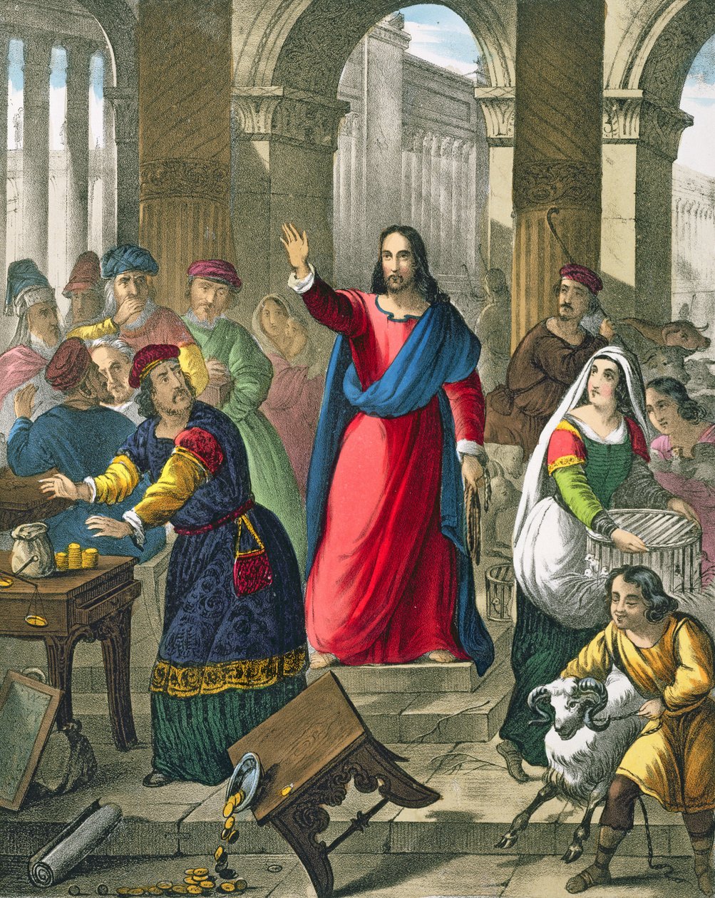 Christ nettoie le temple, d