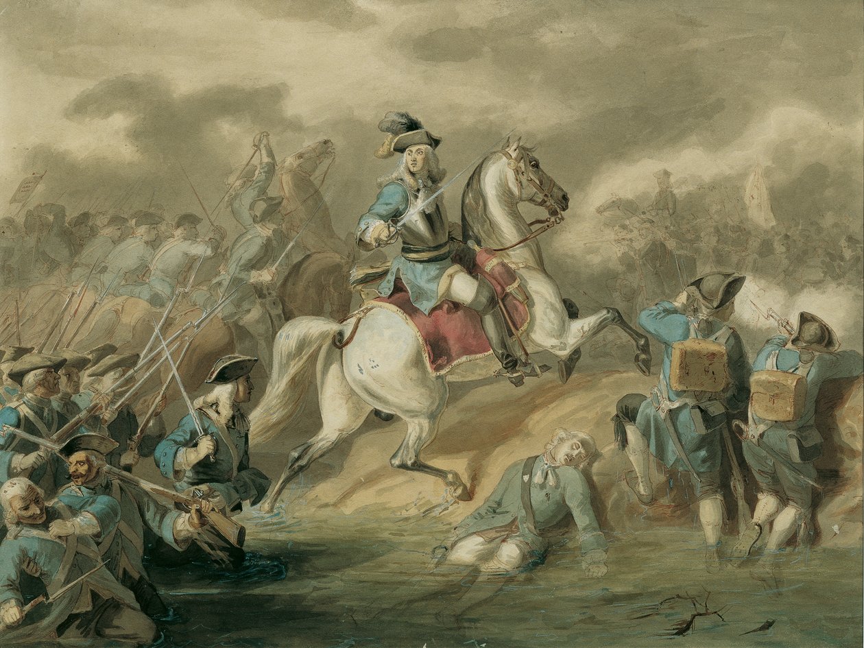Général en chef avançant dans la bataille - Sigmund L
