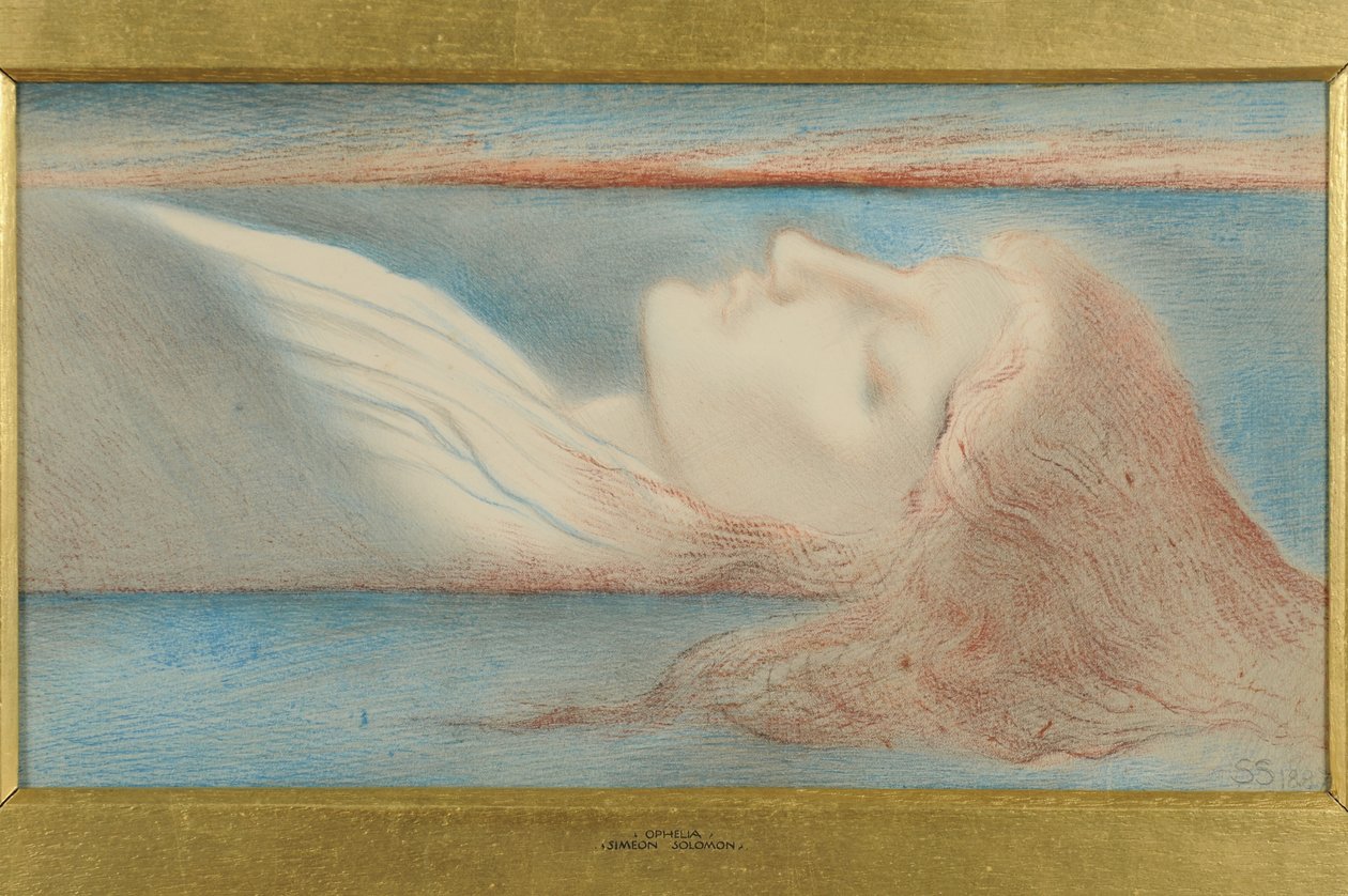 Ophélie - Simeon Solomon