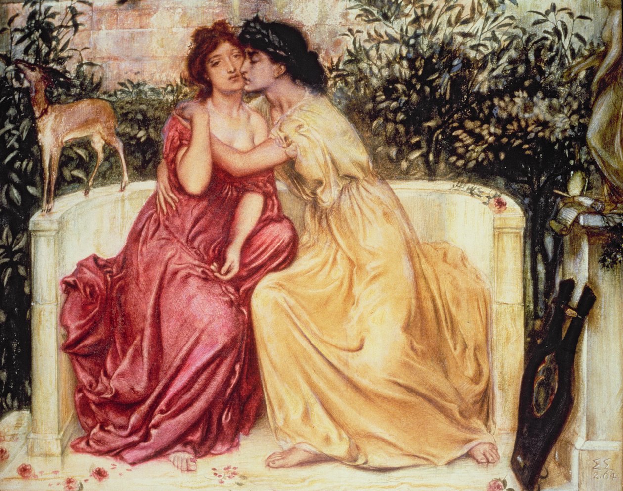 Les Amants - Simeon Solomon