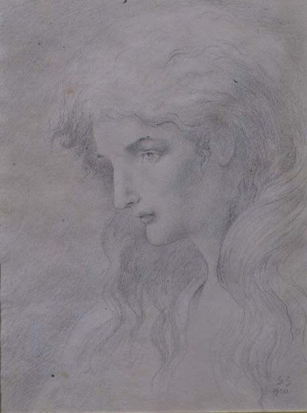Tête allégorique - Simeon Solomon