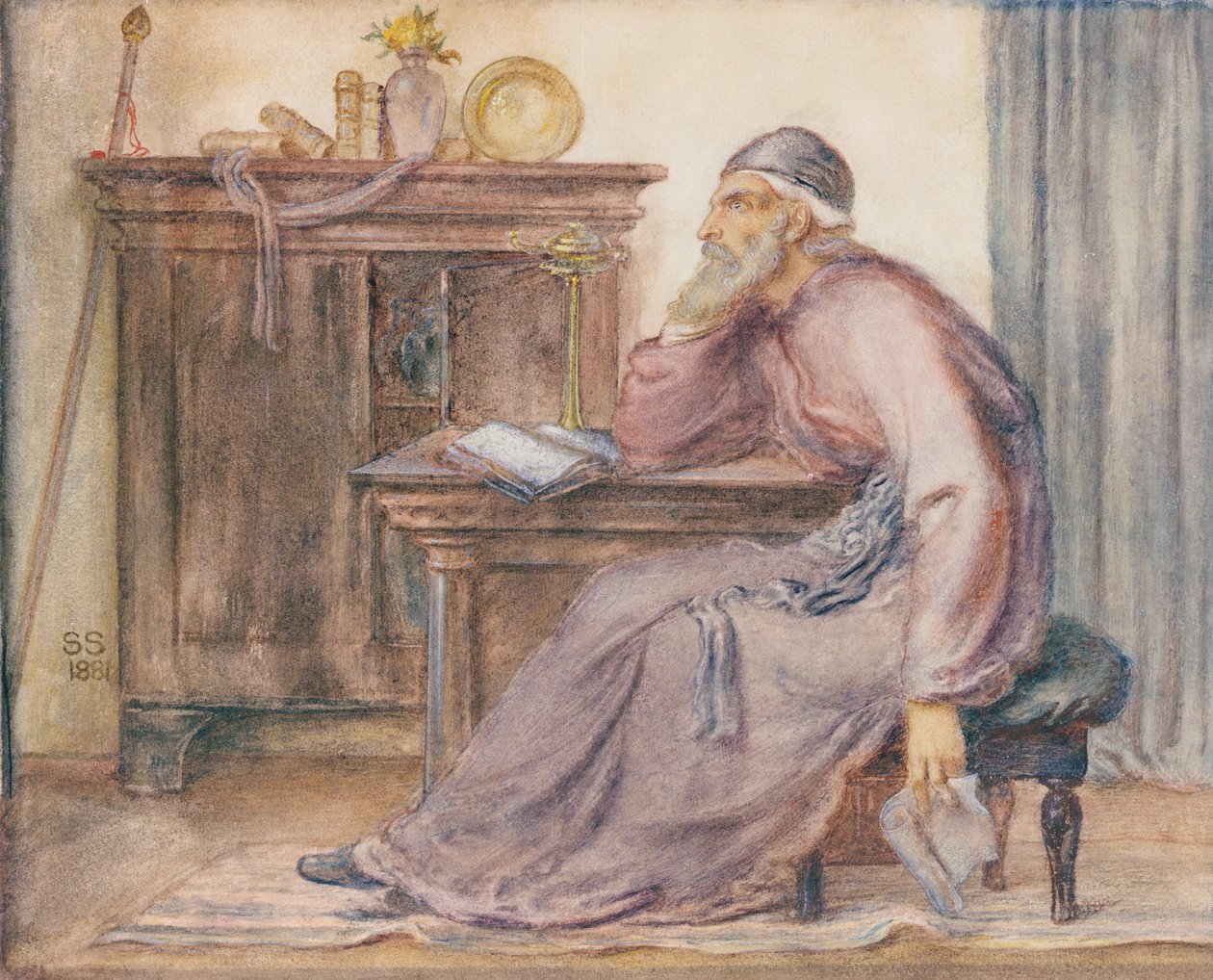 Le Voyant - Simeon Solomon