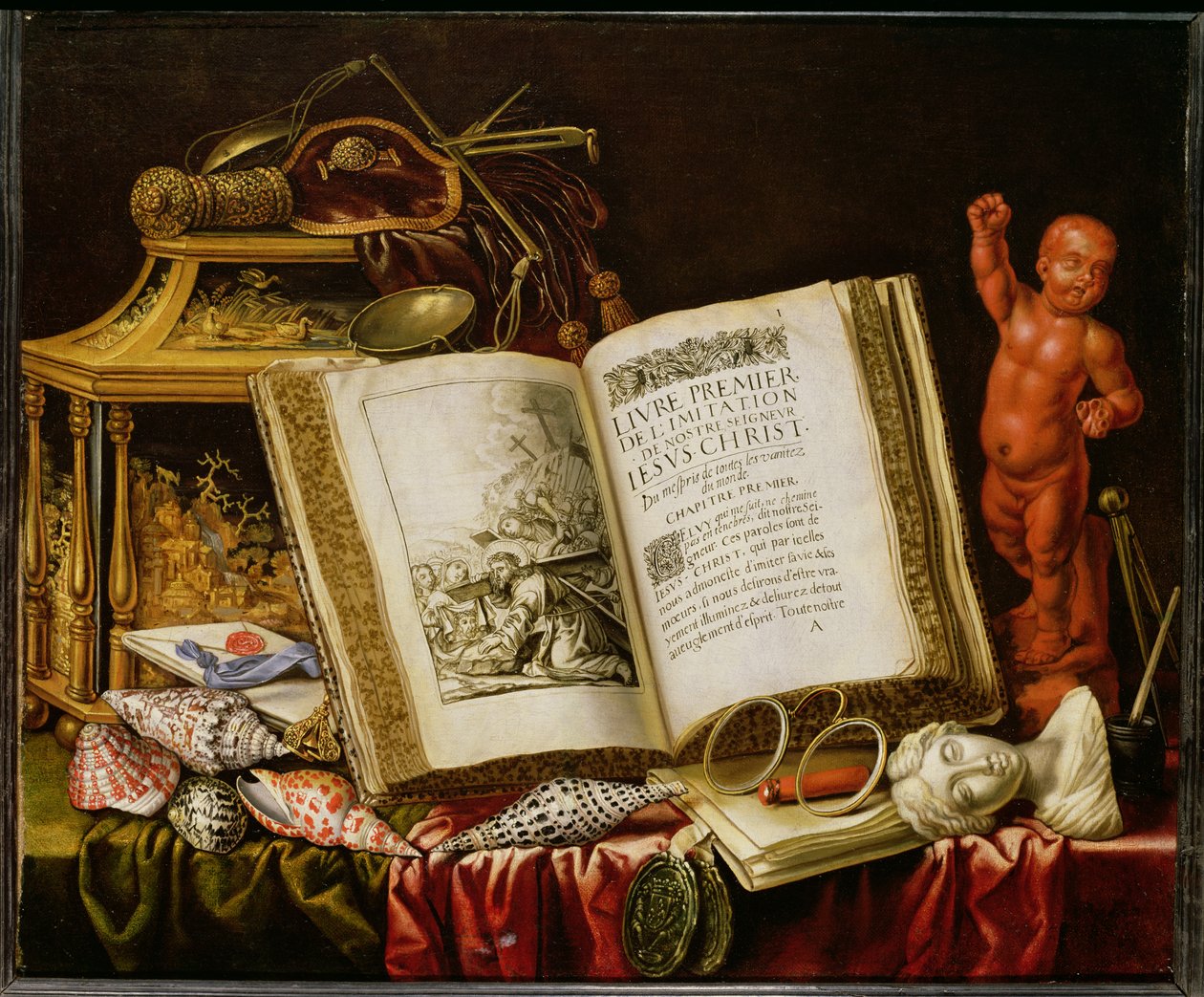 Nature morte de vanité - Simon Renard de Saint Andre