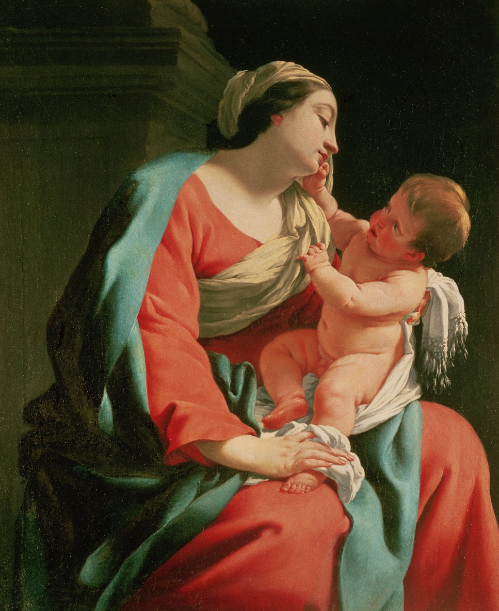 Madone et Enfant - Simon Vouet