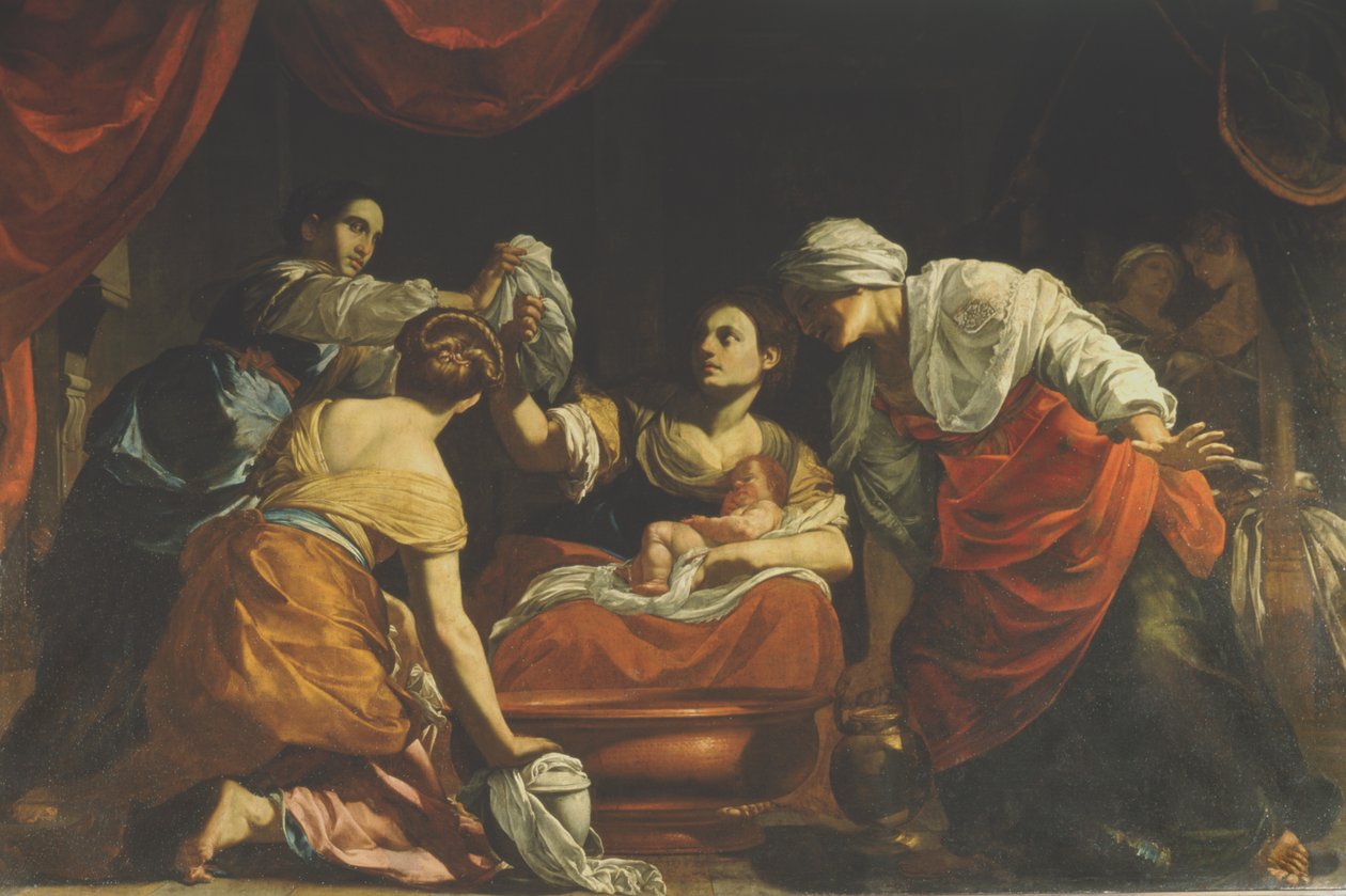 La Naissance de la Vierge, vers 1620 - Simon Vouet