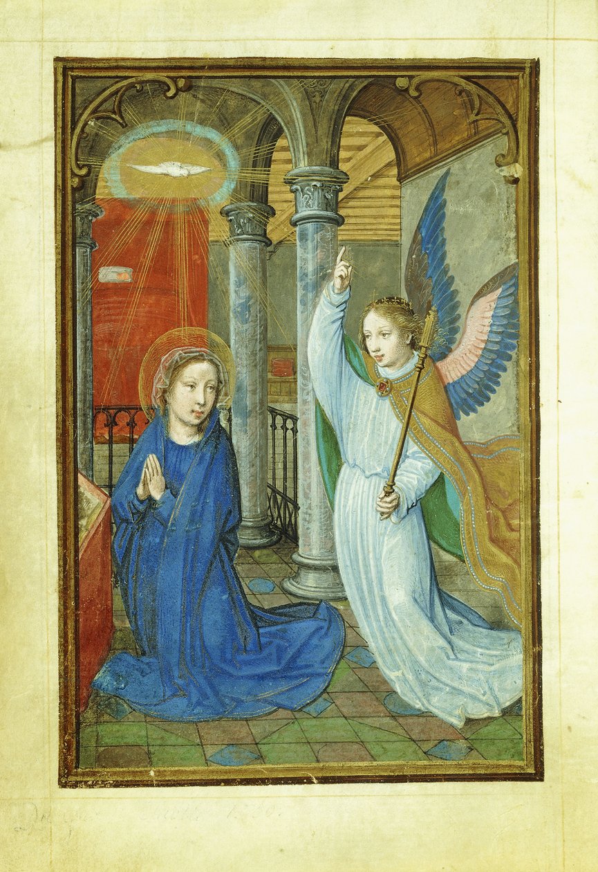 Annonciation - Simon Bening