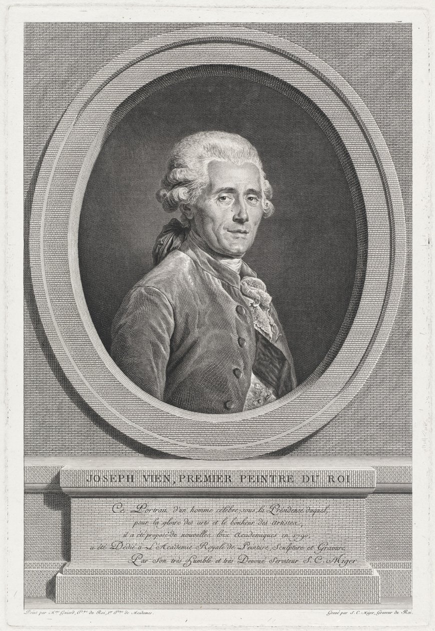 Joseph Vien - Simon Charles Miger after Adélaïde Labille Guiard