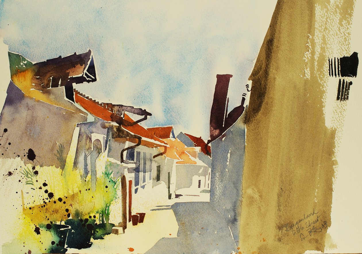 Burgenland, 2003 (aquarelle) - Simon Fletcher