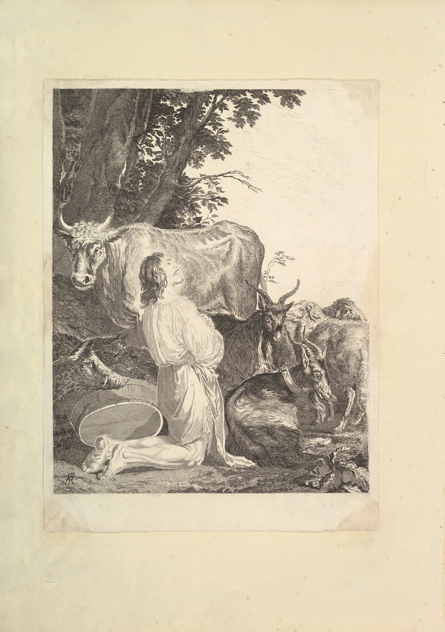 Le fils prodigue Houghton Gallery - Simon Francois Ravenet