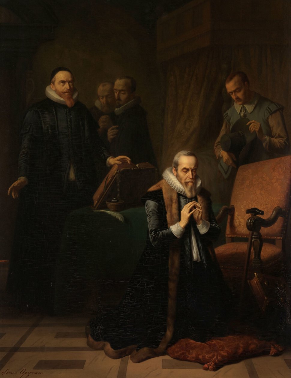 La dernière prière de Johan van Oldenbarnevelt - Simon Opzoomer
