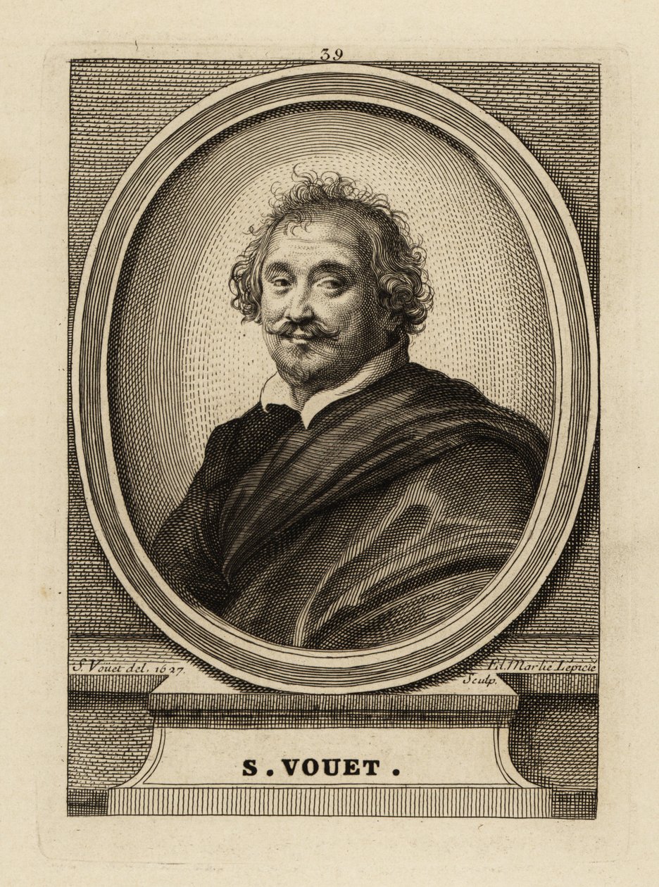 Portrait de Simon Vouet - Simon Vouet