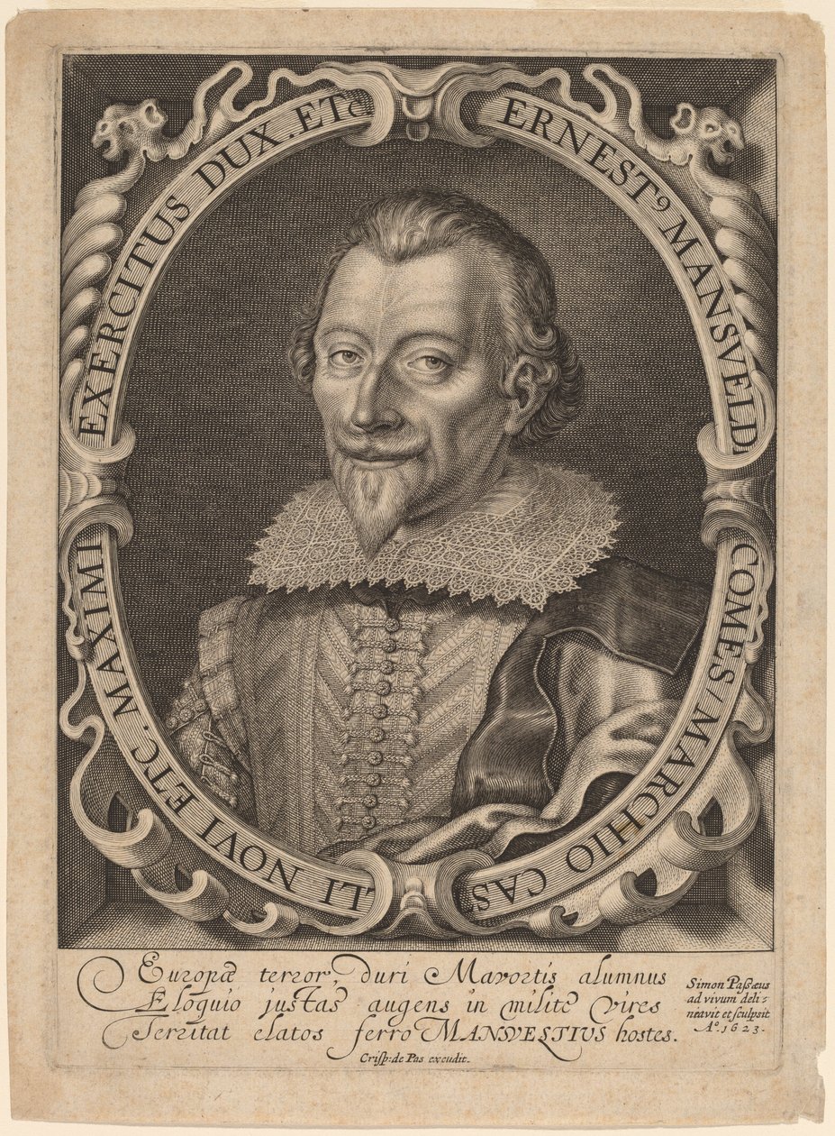 Comte Ernest Mansfeld - Simon de Passe