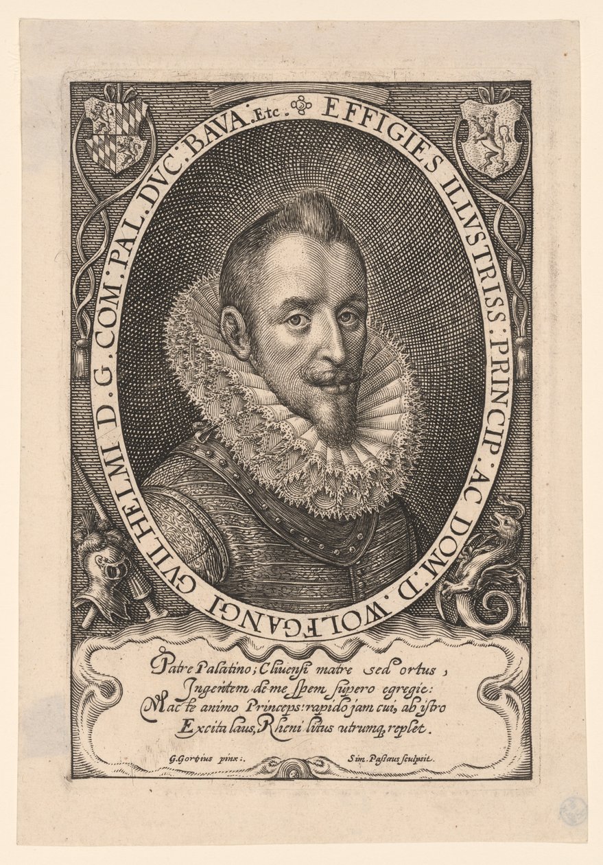 Wolfgang William, comte palatin - Simon van de Passe