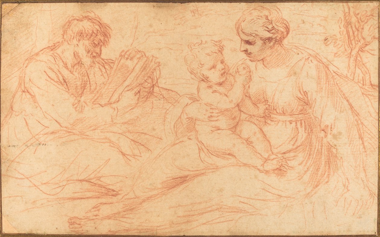 La Sainte Famille - Simone Cantarini