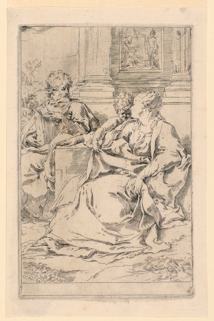 La Sainte Famille - Simone Cantarini