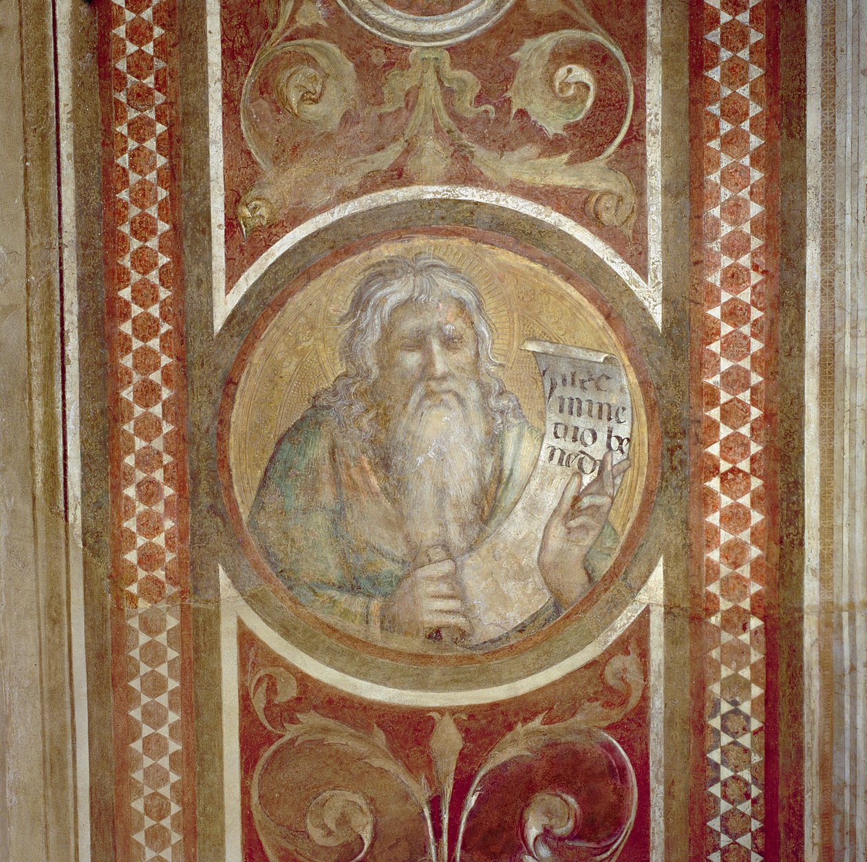 Maesta : Abraham (détail) - Simone Martini