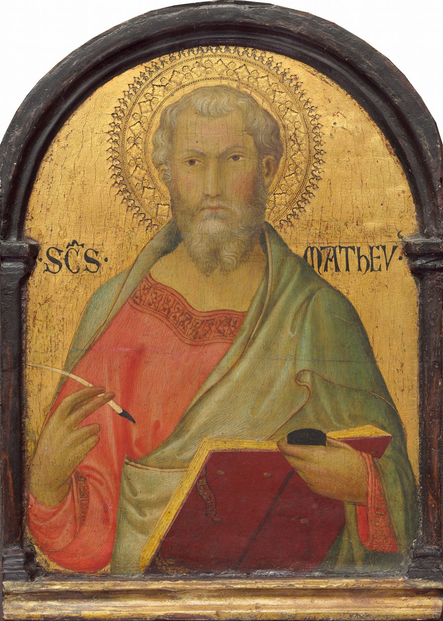 Saint Matthieu, vers 1315-1320 - Simone Martini