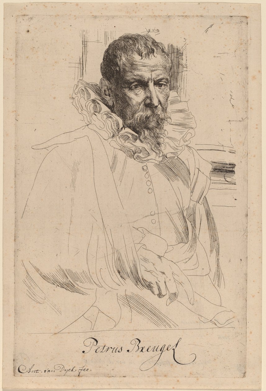 Pieter Bruegel le Jeune - Sir Anthony van Dyck