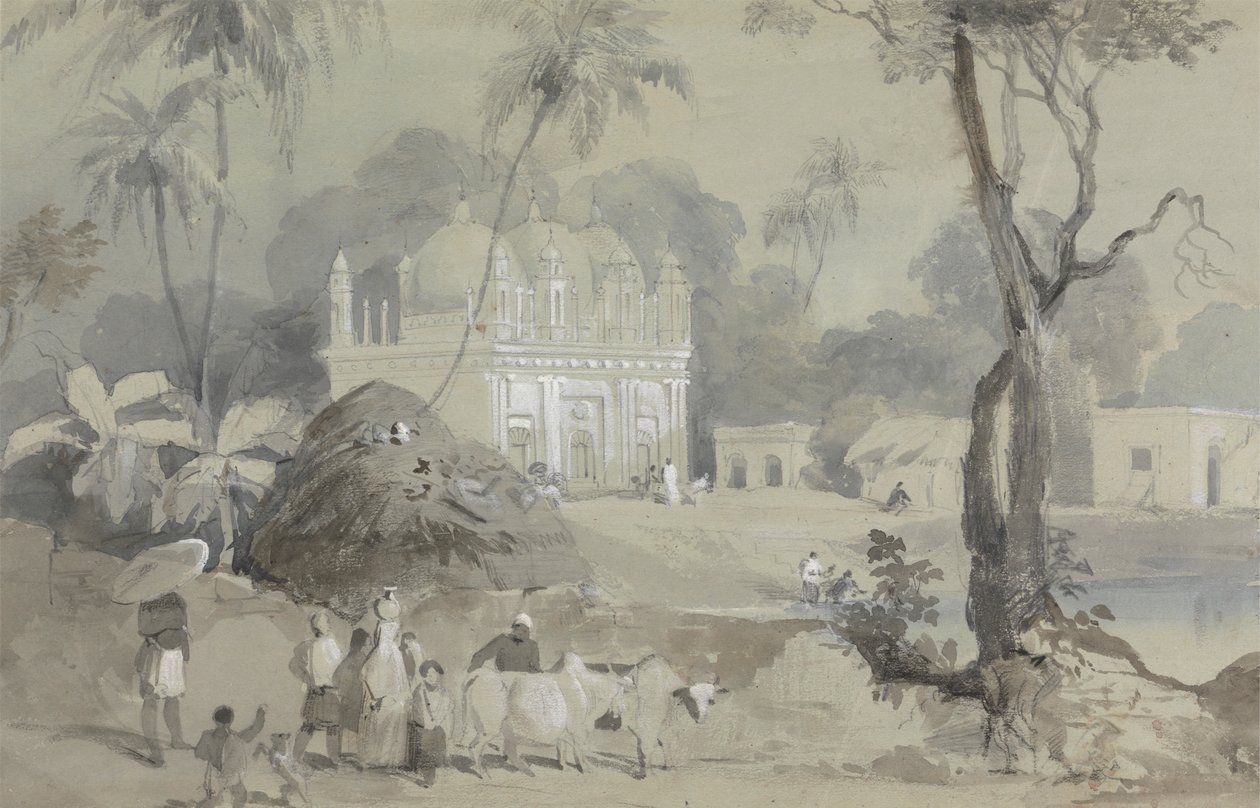 Mosquée à Borranypore - Sir Charles D