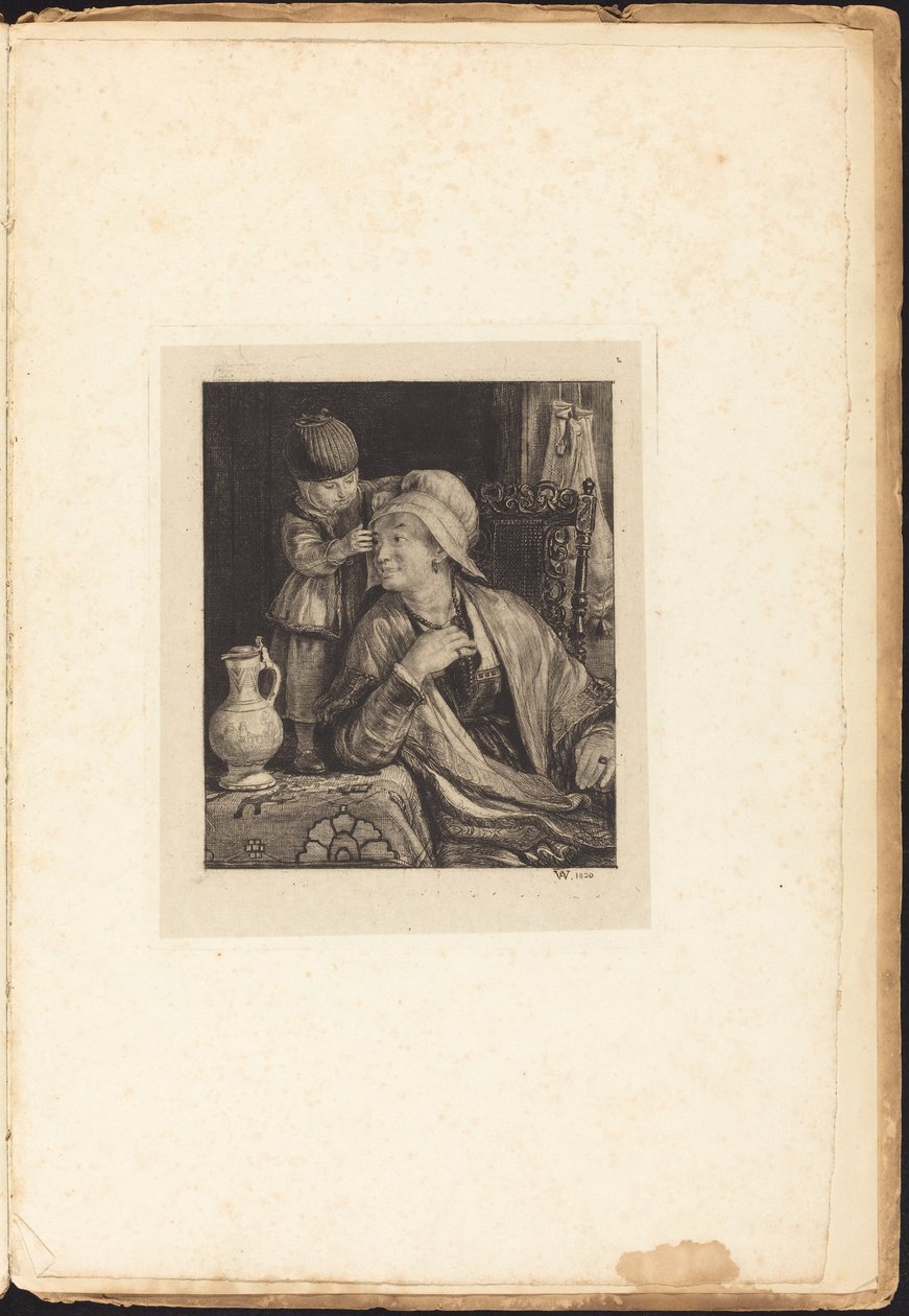 La mère flamande - Sir David Wilkie