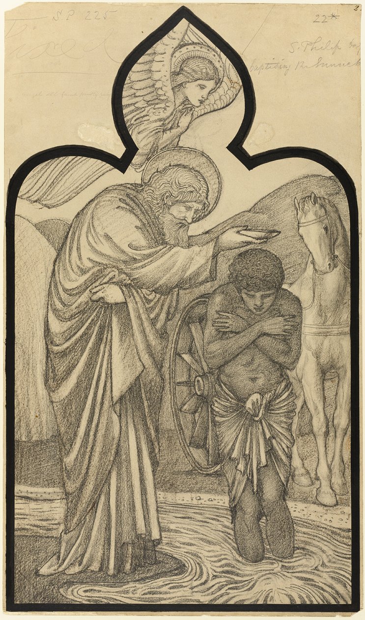 Saint Philippe baptisant l