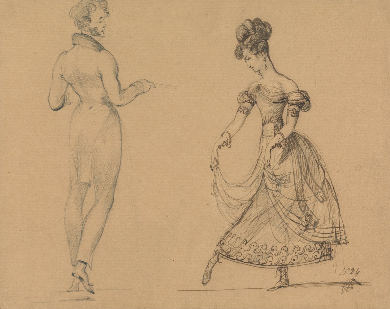 Un menuet - Sir George Hayter